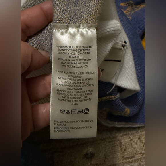 We The Free Blue and Gold Patterned Cardigan - Picture 14 of 15